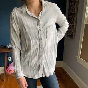 BDG White & Grey Flannel